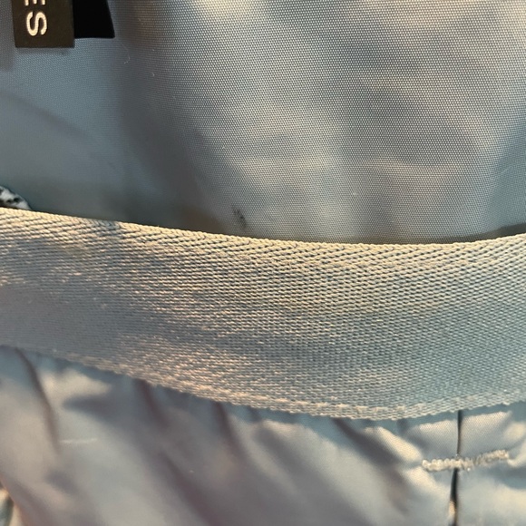 Adidas Light Blue Backpack laptop Unisex 3 stripes - Picture 2 of 16